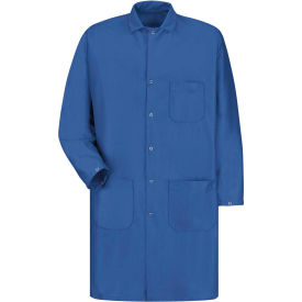 Vf Imagewear Inc KK28BLRGL Red Kap® Unisex ESD/Anti-Static Tech Coat, Electronic Blue, Polyester/Nylon, L image.