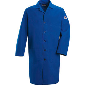 Vf Imagewear Inc KNL2RBRGM Bulwark® Lab Coat, Royal Blue, Nomex®/Aramid®, M image.