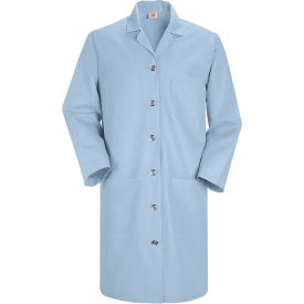 Vf Imagewear Inc KP13LBRG3XL Red Kap® Womens Lab Coat, Light Blue, Poly/Combed Cotton, 3XL image.