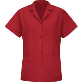 Vf Imagewear Inc TP23RDSSXL Red Kap® Womens Smock Loose Fit Short Sleeve Red XL - TP23 image.