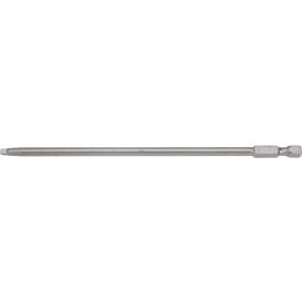 VEGA INDUSTRIES, INC 1150R1A Vega Square #1 Power Bit x 6", S2 Modified Steel, Gunmetal Grey image.