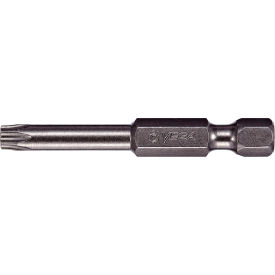 VEGA INDUSTRIES, INC 1150T25A Vega TORX® 25 Power Bit x 6", S2 Modified Steel, Gunmetal Grey image.