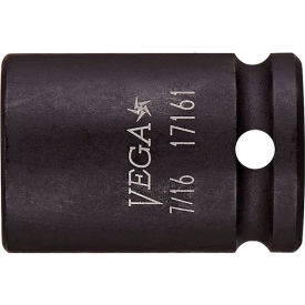 1/4" Square Drive 5/16" 6 Point Standard Length Impact Socket view 2