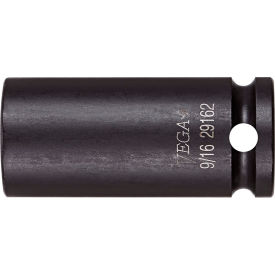 3/8" Square Drive 3/4" 6 Point Long Length Impact Socket view 2