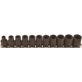 Vega 11-Piece 3/8" Square Drive Metric Socket Set 6 Point Standard Length 