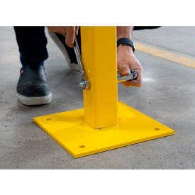 Shaver Industries Fixed Base & Post for RollTect™ Retractable Weld Screens
