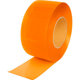 PVC Roll, Smooth, 0.12" Thick, 12"W x 100'H, Orange view 2