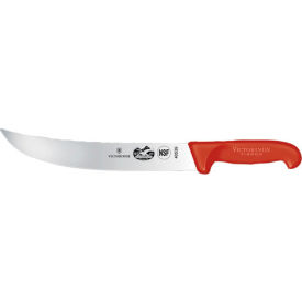 Victorinox Swiss Army Co 5.7301.25 10", Fibrox  Handle, Cimeter Butcher Knife image.