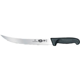 Victorinox Swiss Army Co 5.7203.25 Victorinox 10 Butcher And Breaking Knife, Black Fibrox Handle 40538 image.
