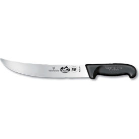 Victorinox Swiss Army Co 5.7303.25 Victorinox 10 Cimeter Knife, Curved Blade, Black Fibrox Handle 40539 image.
