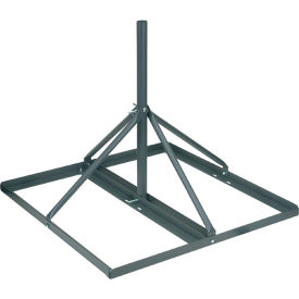 Video Mount Products FRM-125 Non-Pentrating Roof Mount - 1.25" OD and 60" Long - Gray image.