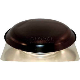 Ventamatic Ltd CX4000AABL Cool Attic® Roof Mount Power Attic Ventilator Aluminum Dome CX4000AABL Black 1600 CFM image.
