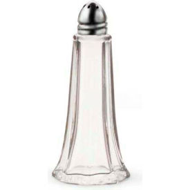 Vollrath Company 1003 Vollrath® Traex Elegance Collection Salt & Pepper Shakers, 1003, Chrome Top, Glass Jar image.