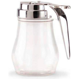 Vollrath Company 1206****** Vollrath® 1206 - Syrup Server, Clear Polycarbonate, 7 Oz. Capacity, W/ Dripcut® Top image.