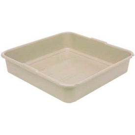 Vollrath Company 1395 Vollrath® Traex Full Size Tub Only Soak System, 1395, Beige, 24" X 24-3/8" X 5-1/4" image.