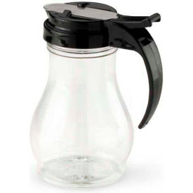 Vollrath Company 1412-06 Vollrath® Polycarbonate Jar, 1412-06, 10 Oz. Capacity, W/ Black Top image.