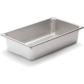 Vollrath Company 30042 Vollrath® Super Pan V Stainless Steam Table Pan, 30042, 4" Depth, 1/1 Size image.