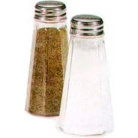 Vollrath Company 303-0 Vollrath® Traex Paneled Jar Salt & Pepper Shakers, 303-0, Stainless Top, 3 Oz image.