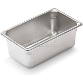 Vollrath Company 30942 Vollrath® Super Pan V Stainless Steam Table Pan, 30942, 4" Depth, 1/9 Size image.