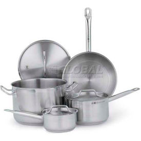 Vollrath Company 3822 Vollrath® 3822 - Optio Deluxe Cookware Set, 7-Pieces, Stainless Steel, Induction Ready image.