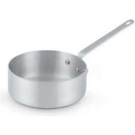 Vollrath Company 4018 Vollrath® Wear-Ever Shallow Sauce Pan With Traditional Handle 4018 10 Gauge 2-1/2 Quart Cap image.