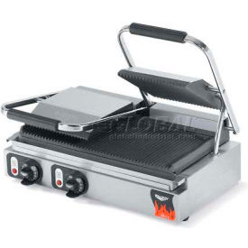 Vollrath Company 40795 Vollrath® Cayenne Cast Iron Panini Style Plate Sandwich Press, 40795, US Only, 2700-3600 Watts image.