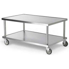 Vollrath Company 4087948 Vollrath® Heavy Duty Mobile Stand, 4087948, Stainless Steel, 48" X 30" X 24" image.