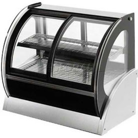 Vollrath Company 40886 Vollrath® Display Case, 40886, 36" Cubed Glass, Refrigerated image.