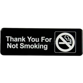 Vollrath Thank You For Not Smoking Sign, 4521, 3