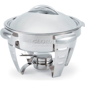 Vollrath Company 46073-2 Vollrath® Maximillian™ Steel Buffed Water Pan - Round 6 Qt image.