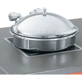 Vollrath Company 46122 Vollrath® Induction Chafer - Stainless Steel Trim - Porcelain Food Pan image.