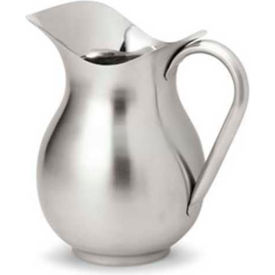 Vollrath Company 465312 Vollrath® Stainless Steel Pitcher, 465312, 3 Quart Capacity, Brushed Satin image.