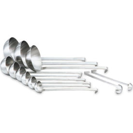 Vollrath Company 46906 Vollrath® Economy Two Piece Ladles, Stainless Steel, 6 Oz. Cap., 15"L, Silver, Pack of 12 image.