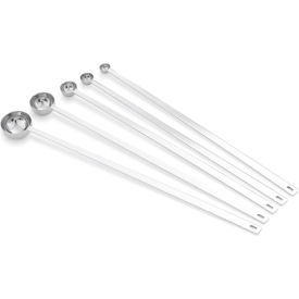 Vollrath Company 47031 Vollrath® Long/Handle Measuring Spoon 5 Piece Set image.