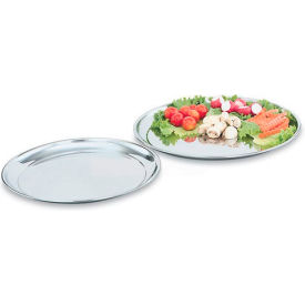 Vollrath Company 47214 Vollrath® Round Tray, Mirror Finish 18-8 S/S, 13-7/8"D, 47214          image.