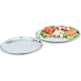 Vollrath Company 47216 Vollrath® Round Tray, Mirror Finish 18-8 S/S, 15-7/8"D, 47216 image.