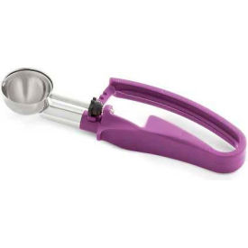 Vollrath Company 47400 Vollrath® Standard Length Squeeze Disher, 47400, Orchid, 0.72 Oz. Capacity image.
