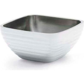 Vollrath Company 4761950 Vollrath® Square Insulated Serving Bowls, 4761950, 0.75 Quart, Pearl White image.