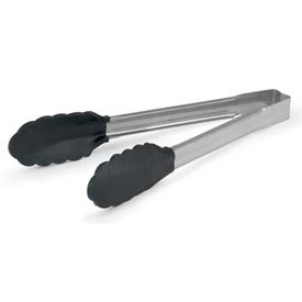 Vollrath Company 4780922 Vollrath® High Temperature Nylon End One Piece Tongs With Coated Handle 9-1/2" image.