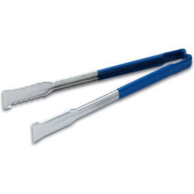 Vollrath Company 4790930 Vollrath® 9.5" Versagrip 1 Piece Tong - Blue image.