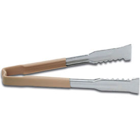 Vollrath Company 4790960 Vollrath® 9.5" Versagrip 1 Piece Tong - Tan image.