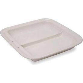 Vollrath Company 49136 Vollrath® Intrigue Divided Porcelain Food Pan, 49136, 3.7 Quart Capacity image.