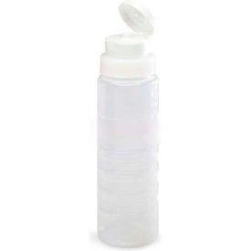 Vollrath Company 49241-1305 Vollrath® Traex Wide Mouth Squeeze Bottle Kits, 49241-1305, 24 Oz., Clear image.