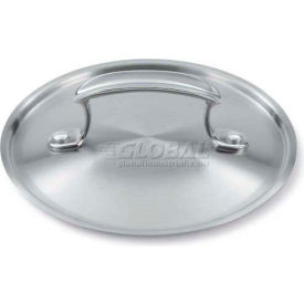 Vollrath Company 49415 Vollrath® Miramar Low Dome Cover, 49415, Fits 49414, Satin Finish image.