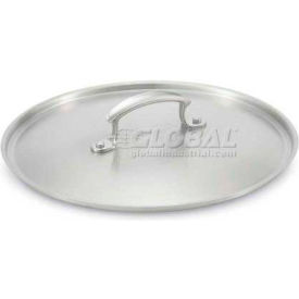 Vollrath Company 49423 Vollrath® Miramar Low Dome Cover 10", 49423, Fits 49413 And 49424, Satin Finish image.