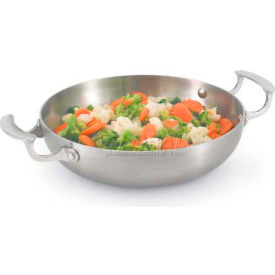 Vollrath Company 49424 Vollrath® Miramar 10" French Omelet Pan Without Cover 49424 3-1/16 Quart Capacity Satin Finish image.