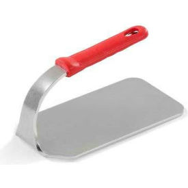 Vollrath Company 50662 Vollrath® Steak Weight W/ Red Silicone Handle, 50662, 2-1/2" Lb., 9 X 4-3/4" image.