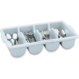 Vollrath Company 52651 Vollrath® Traex Cutlery Box, 52651, Polyethylene, Gray image.