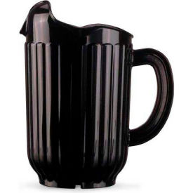 Vollrath Company 6010-06 Vollrath® Traex Tuffex Beverage Pitchers, 6010-06, 60 Oz., Black image.