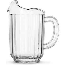 Vollrath Company 6010-13 Vollrath® Traex Tuffex Beverage Pitchers, 6010-13, 60 Oz., Clear, 8-5/8"H image.